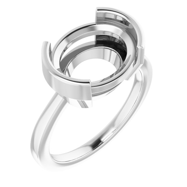 Half-Bezel Ring