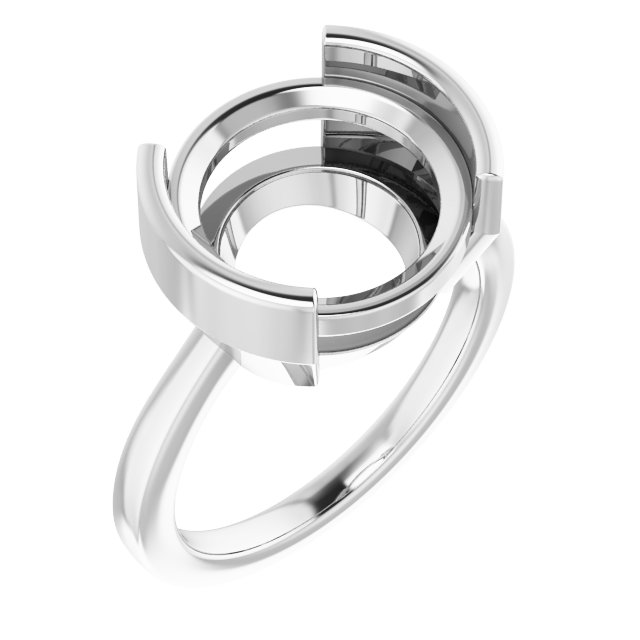 Half-Bezel Ring