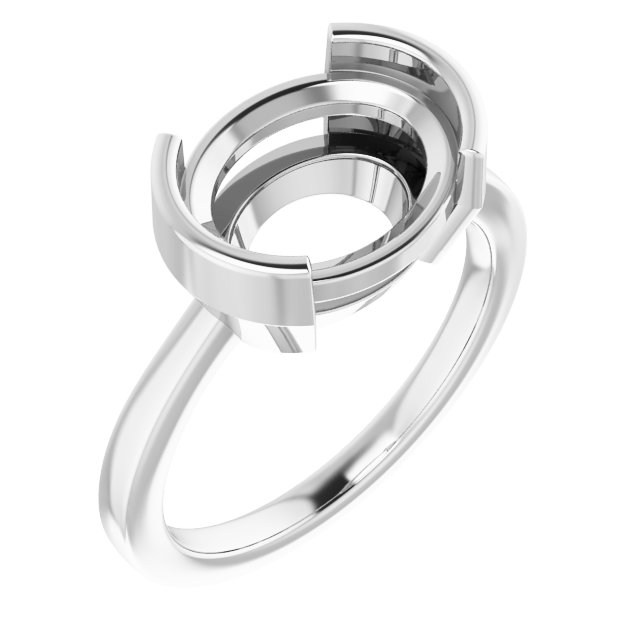 Half-Bezel Ring