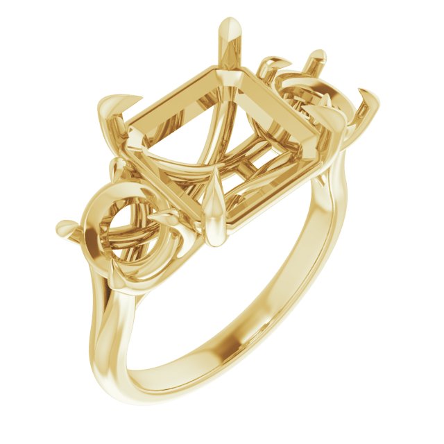 Three-Stone Engagement Ring