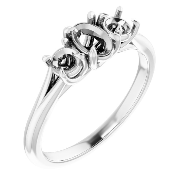 Three-Stone Engagement Ring