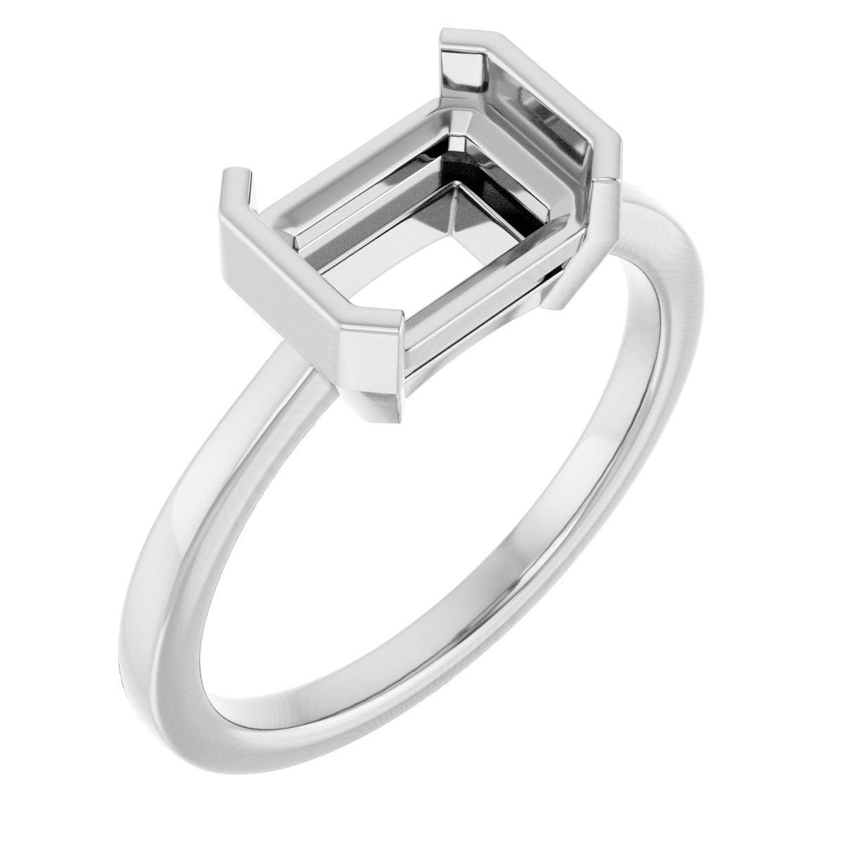 Half-Bezel Ring