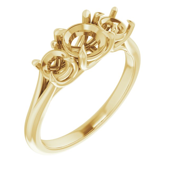 Three-Stone Engagement Ring