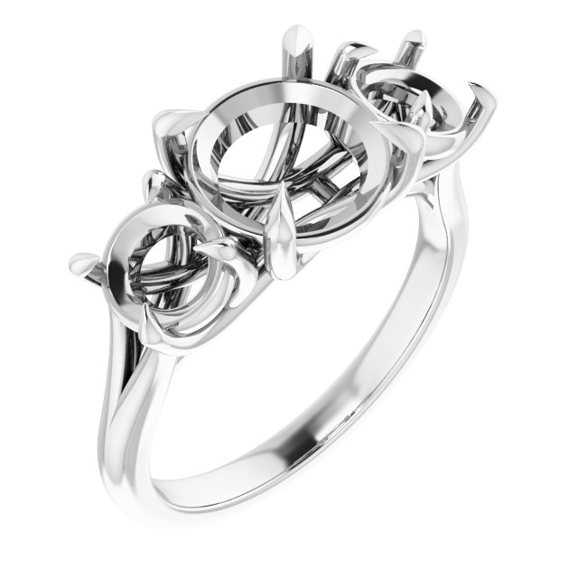 Three-Stone Engagement Ring
