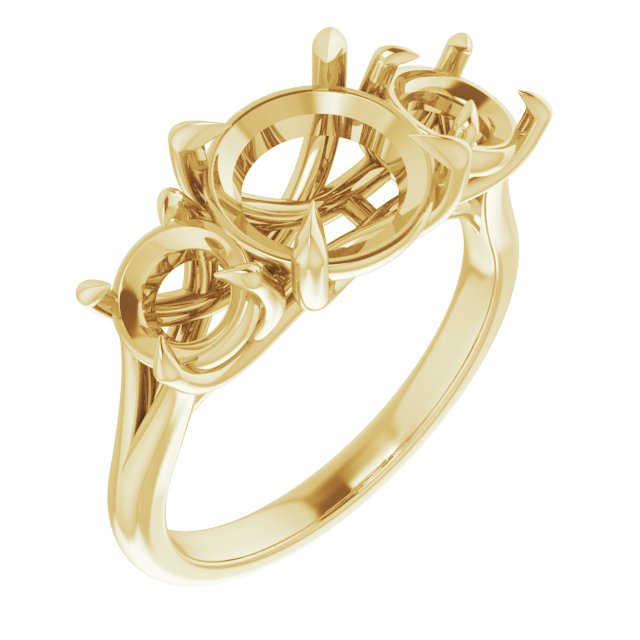 Three-Stone Engagement Ring