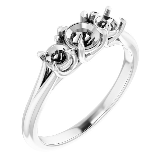 Three-Stone Engagement Ring