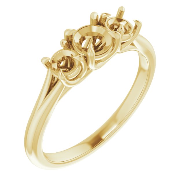 Three-Stone Engagement Ring