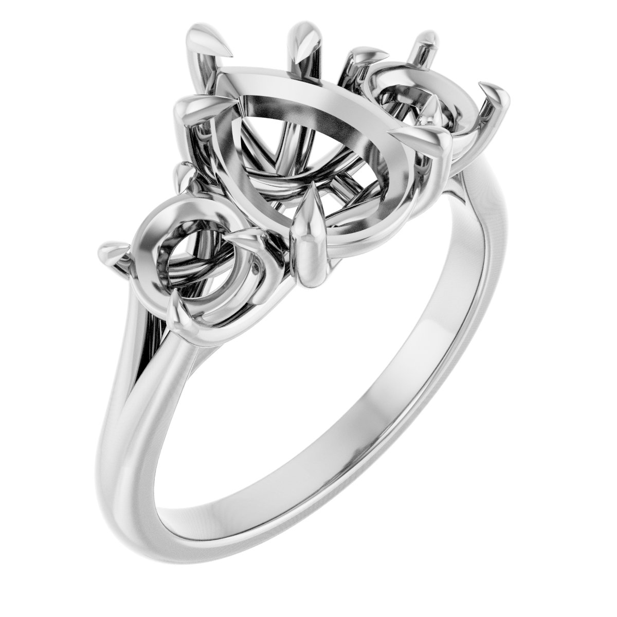 Three-Stone Engagement Ring