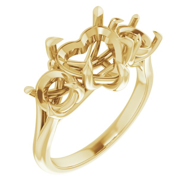 Three-Stone Engagement Ring