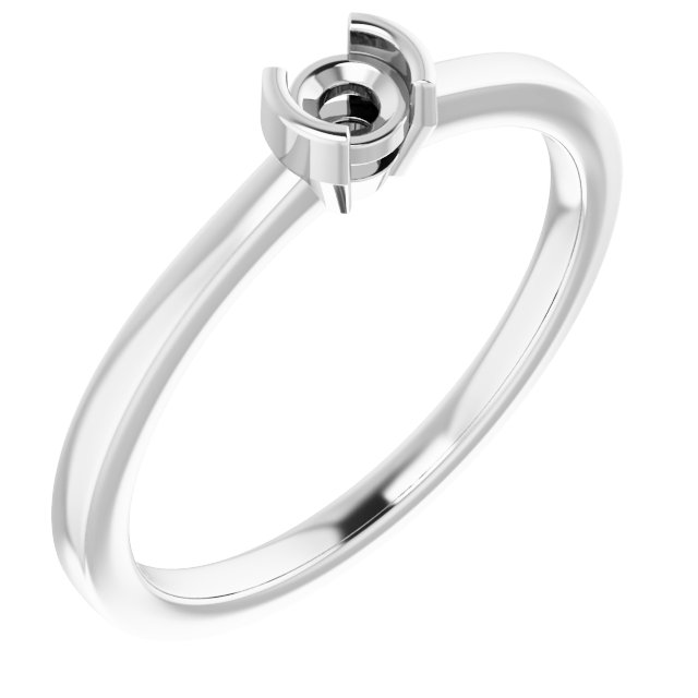 Half-Bezel Ring