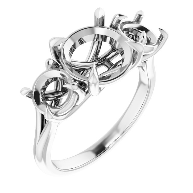 Three-Stone Engagement Ring