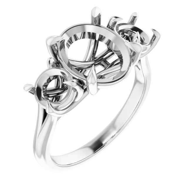 Three-Stone Engagement Ring