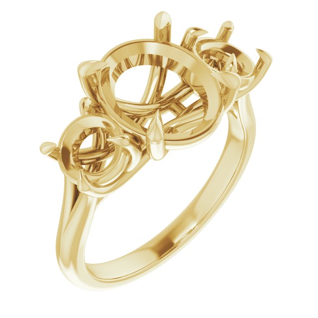 Three-Stone Engagement Ring