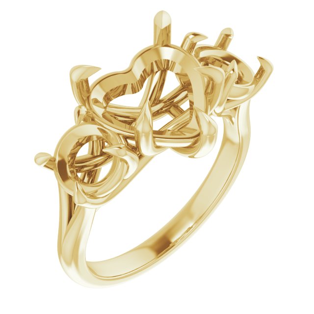 Three-Stone Engagement Ring