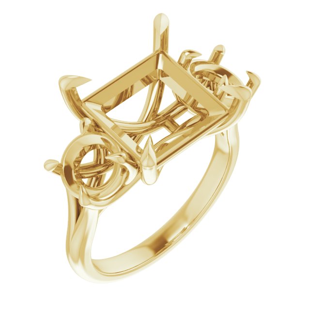 Three-Stone Engagement Ring