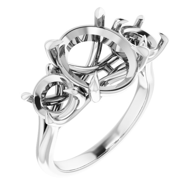 Three-Stone Engagement Ring