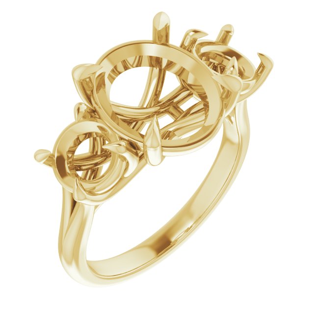 Three-Stone Engagement Ring
