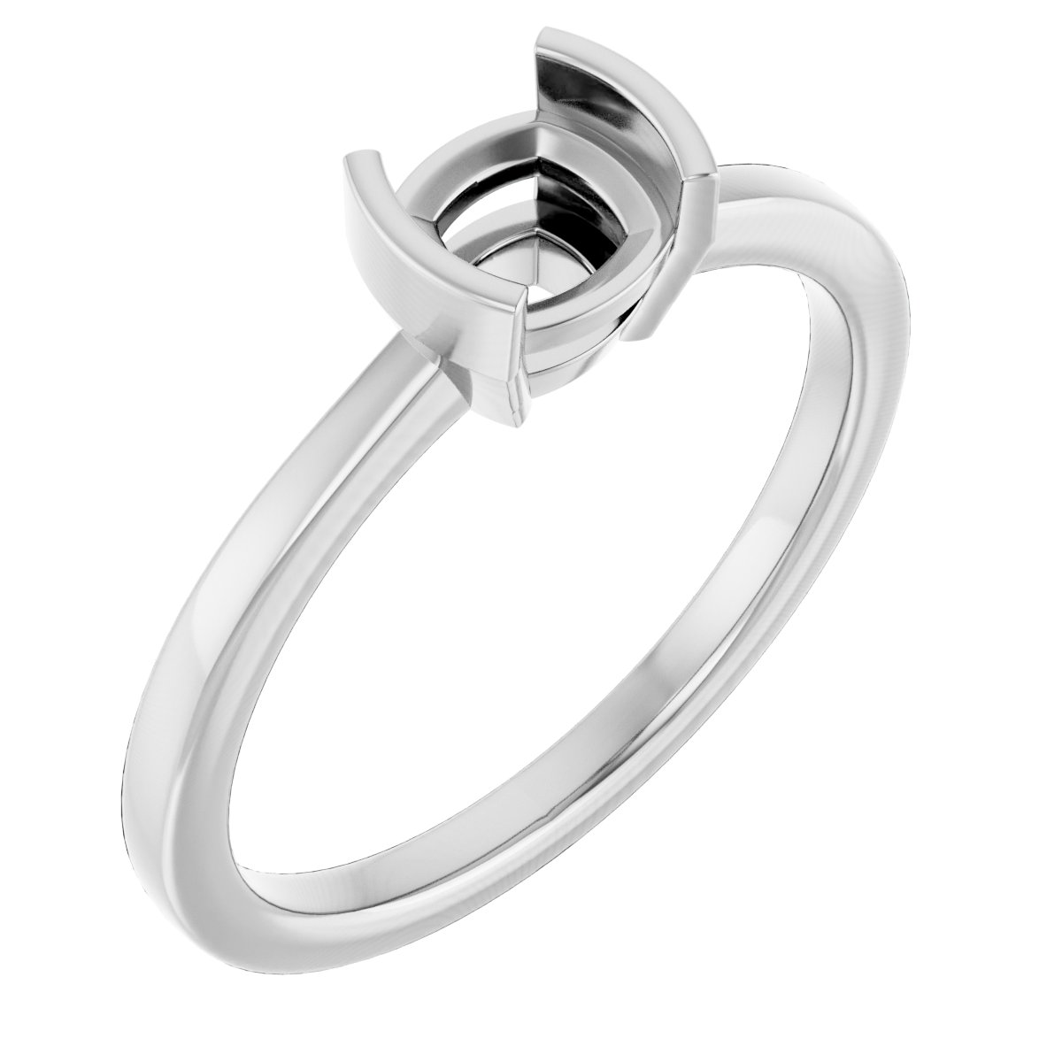Half-Bezel Ring