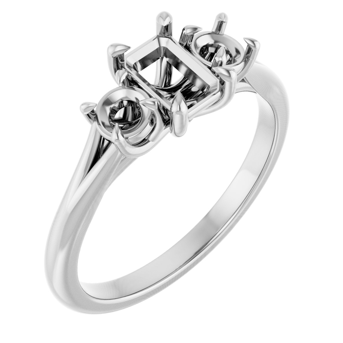 Three-Stone Engagement Ring