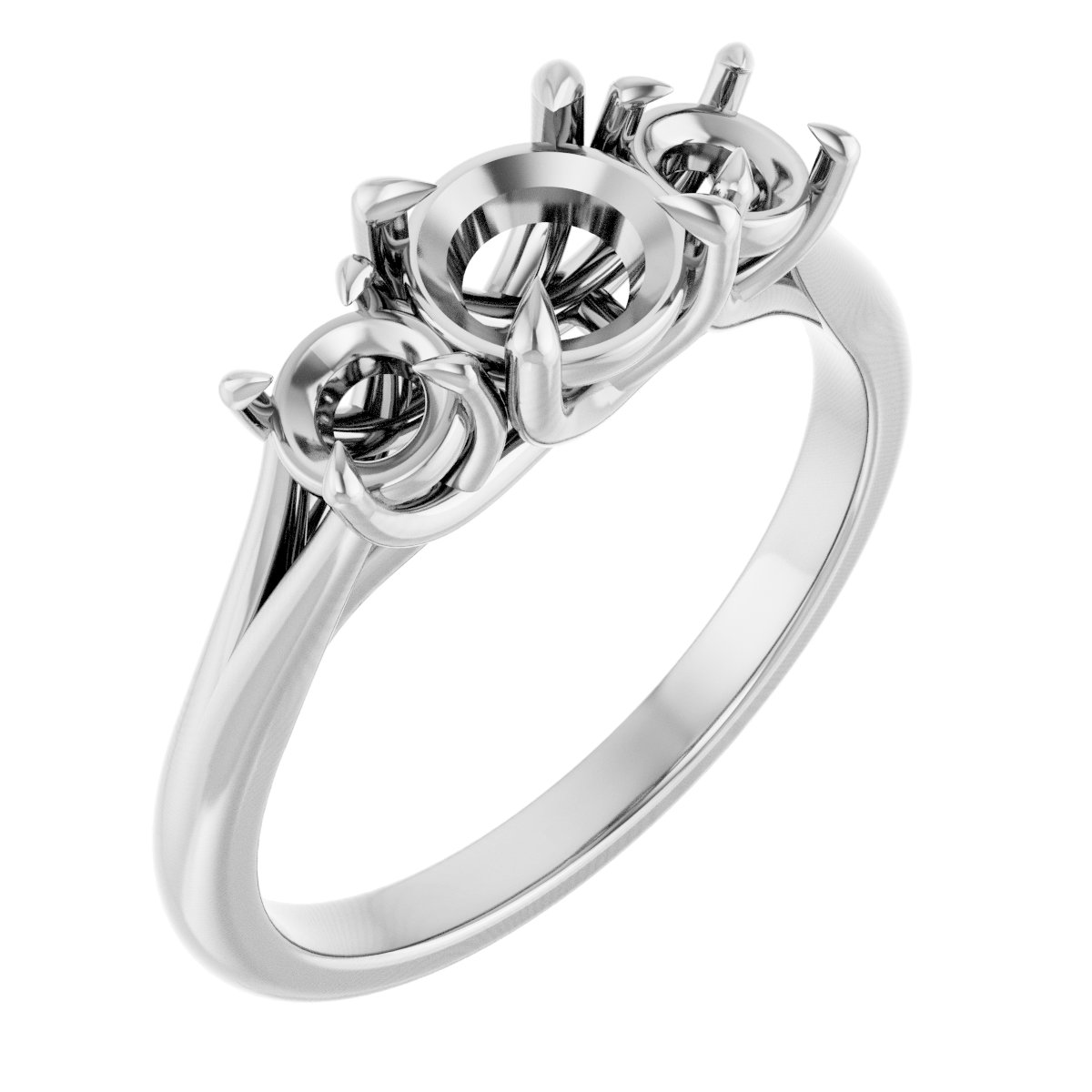 Three-Stone Engagement Ring