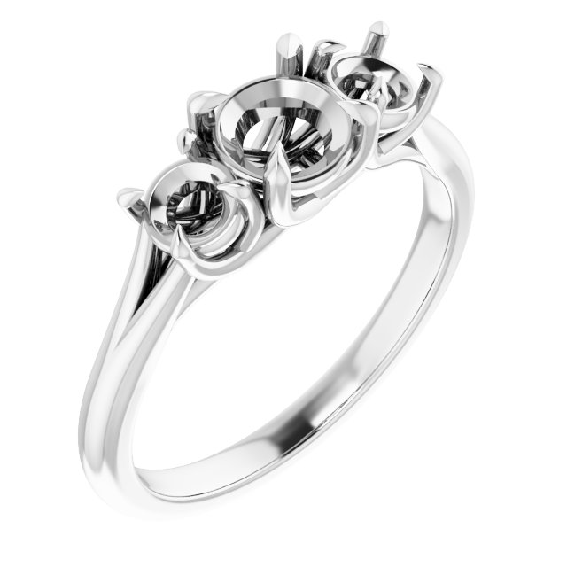 Three-Stone Engagement Ring
