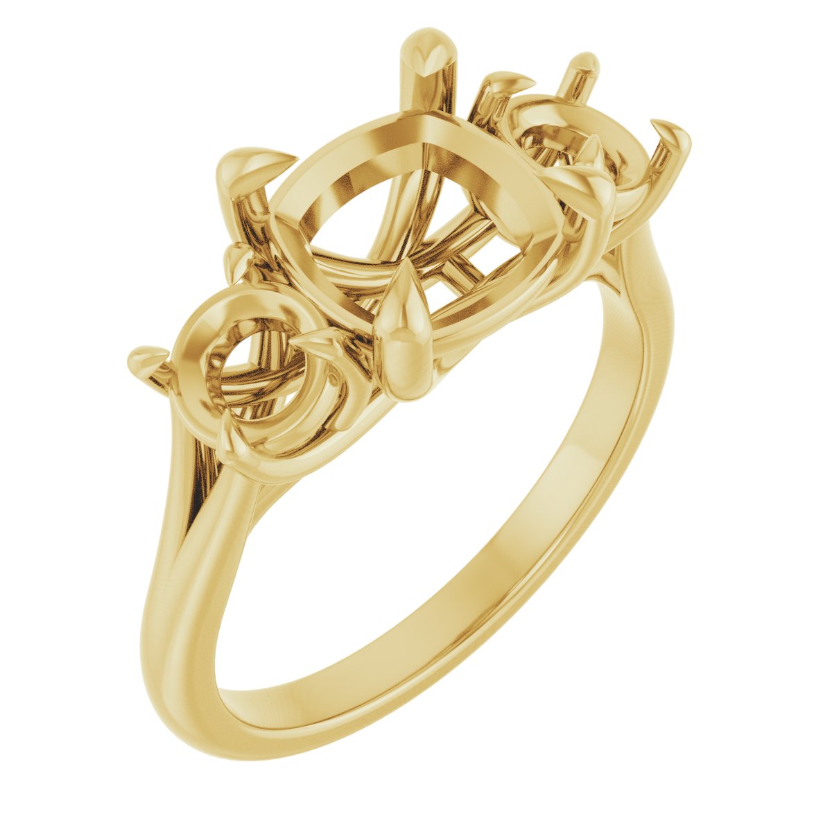 Three-Stone Engagement Ring