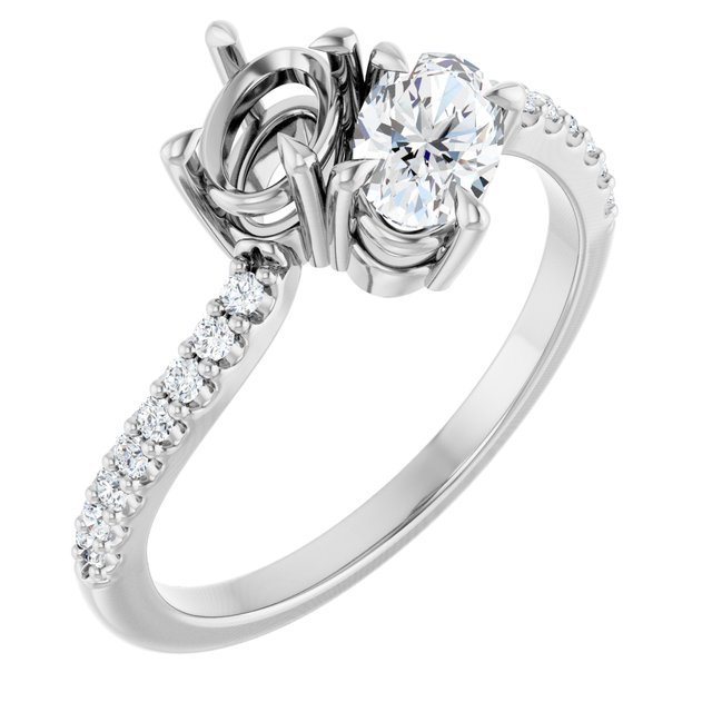 14k White Gold