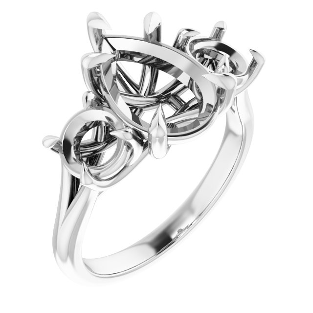 Three-Stone Engagement Ring