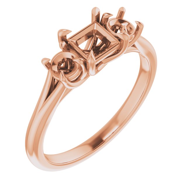 Three-Stone Engagement Ring