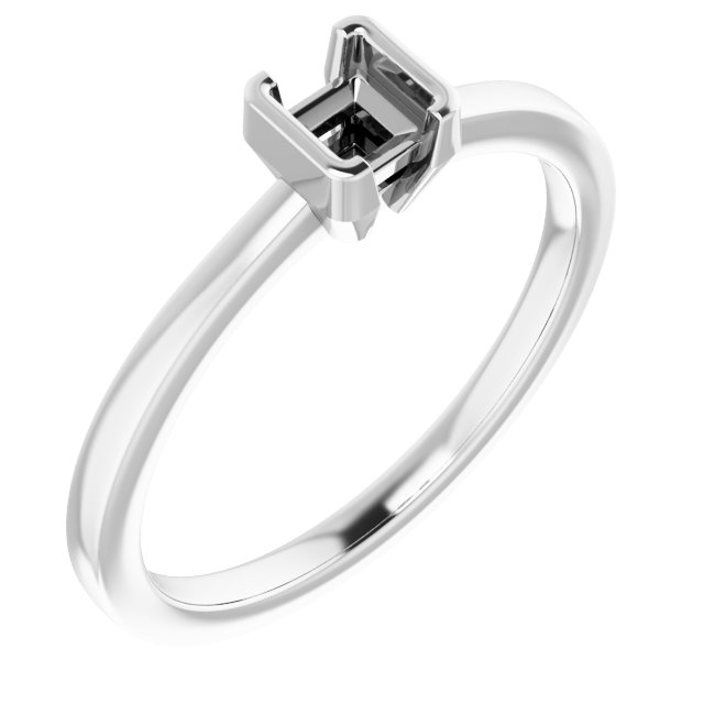 Half-Bezel Ring
