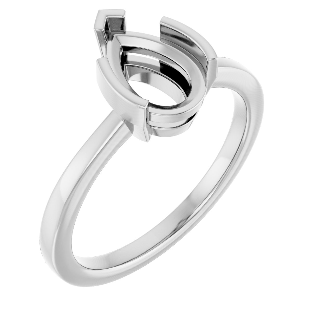 Half-Bezel Ring