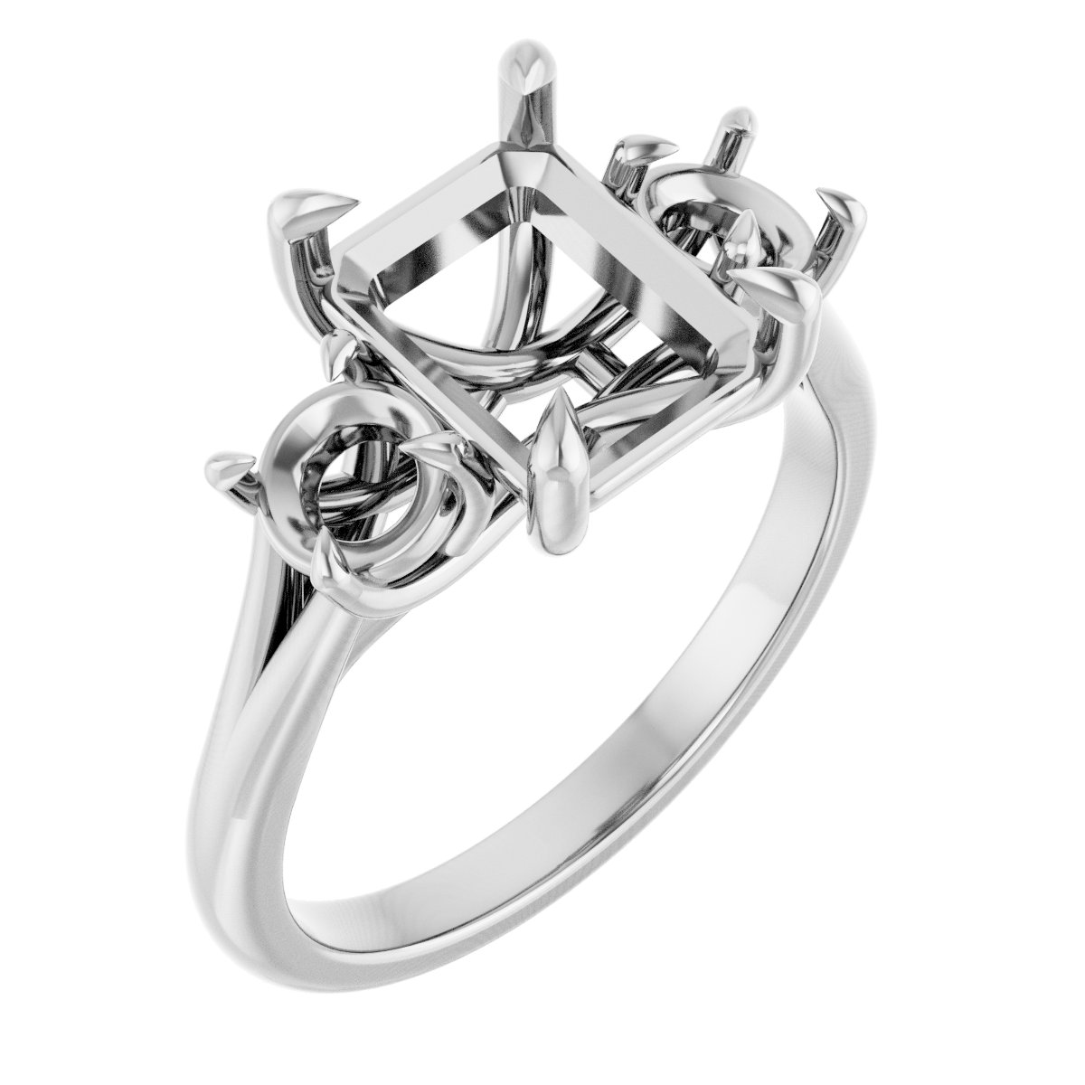 Three-Stone Engagement Ring