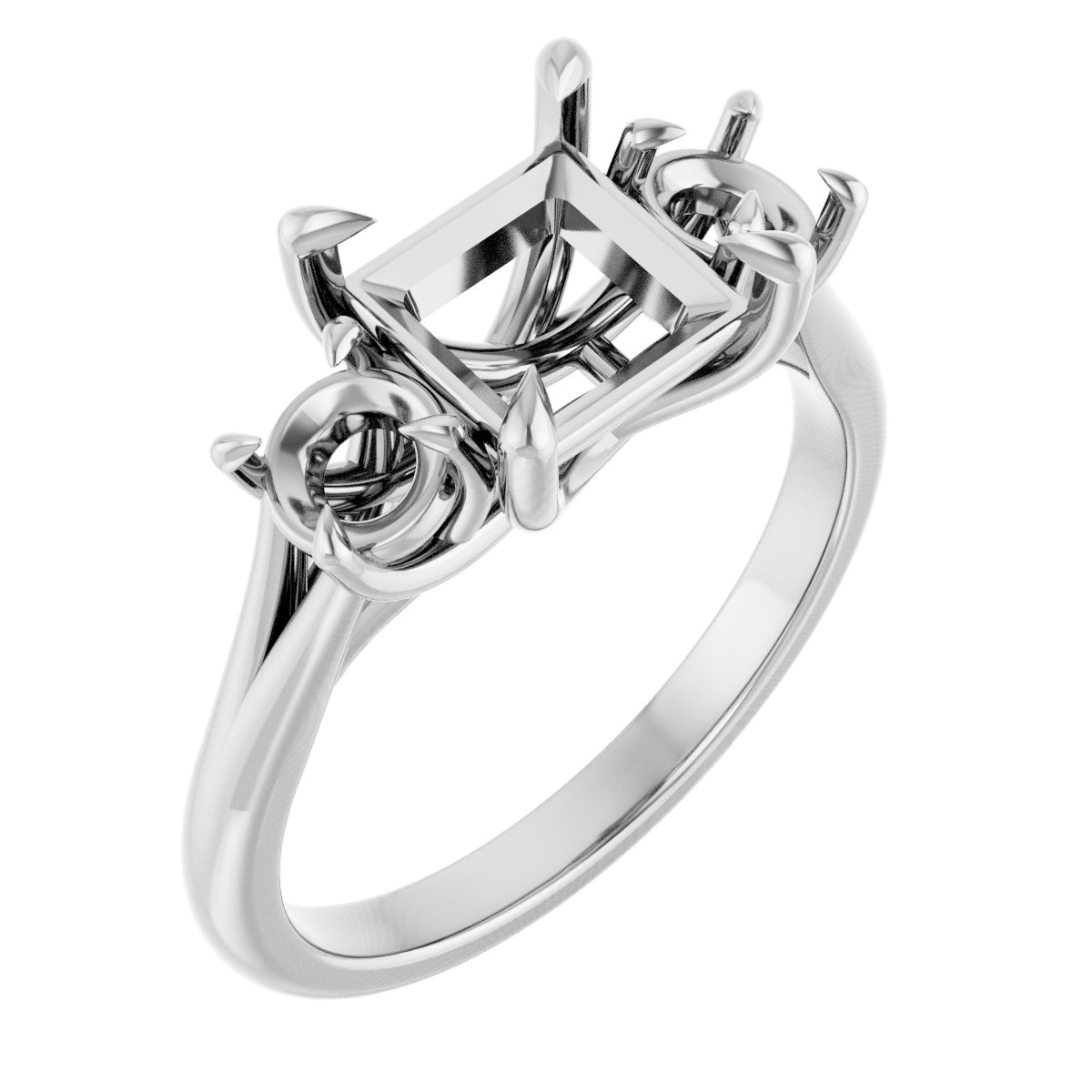 Three-Stone Engagement Ring
