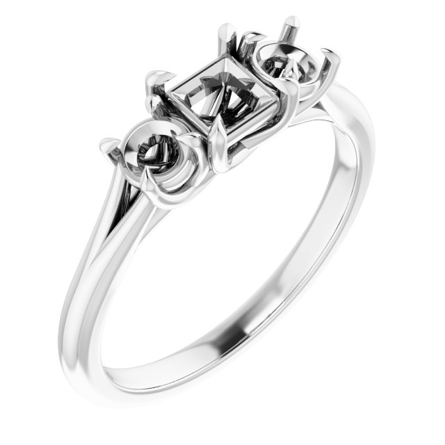 Three-Stone Engagement Ring