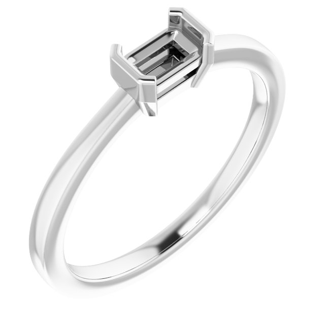 Half-Bezel Ring