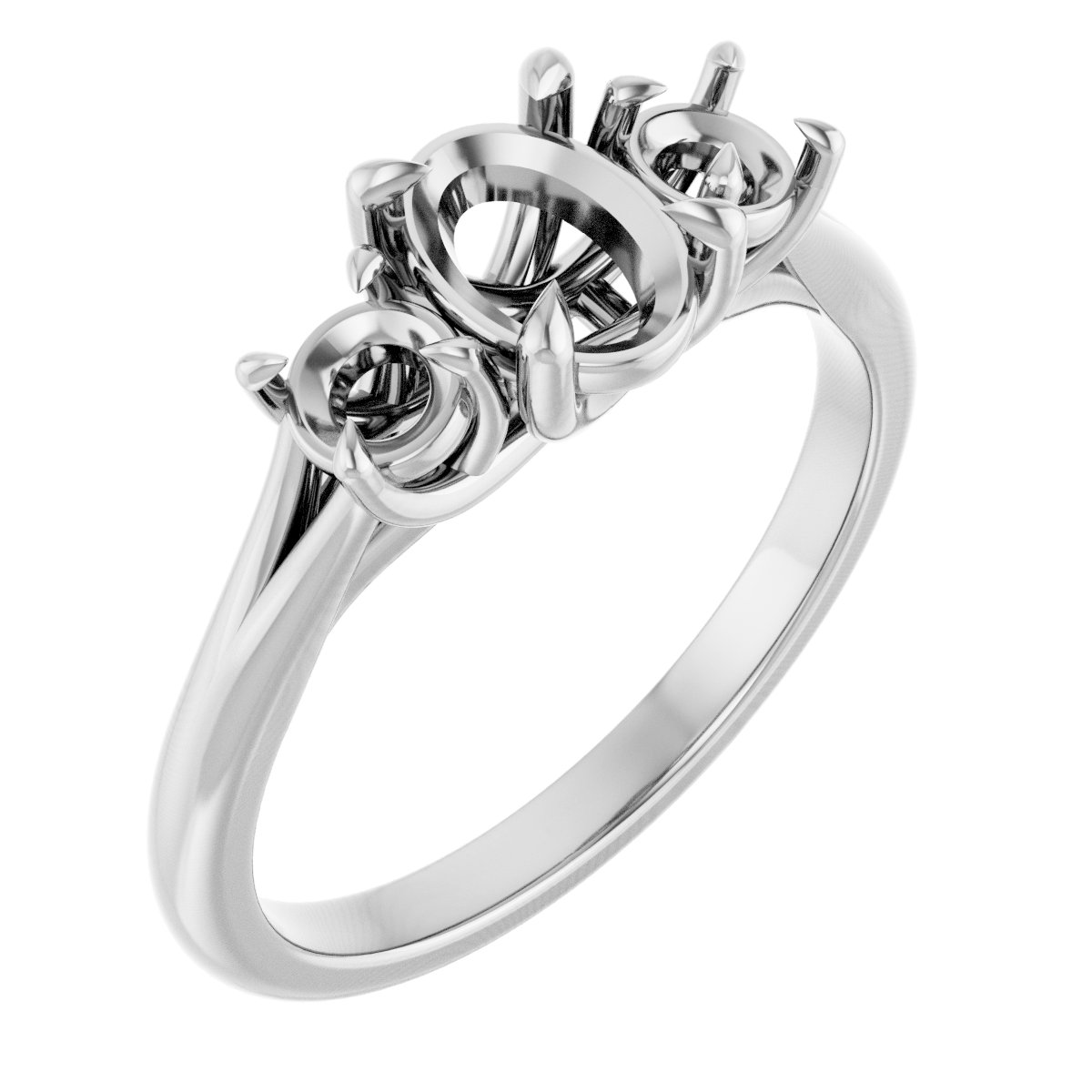 Three-Stone Engagement Ring