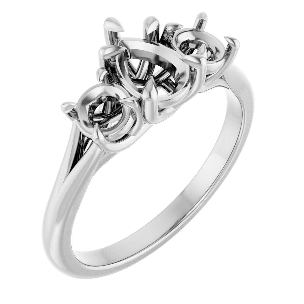 Three-Stone Engagement Ring