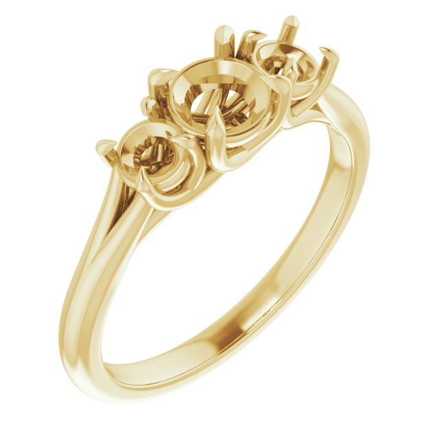 Three-Stone Engagement Ring