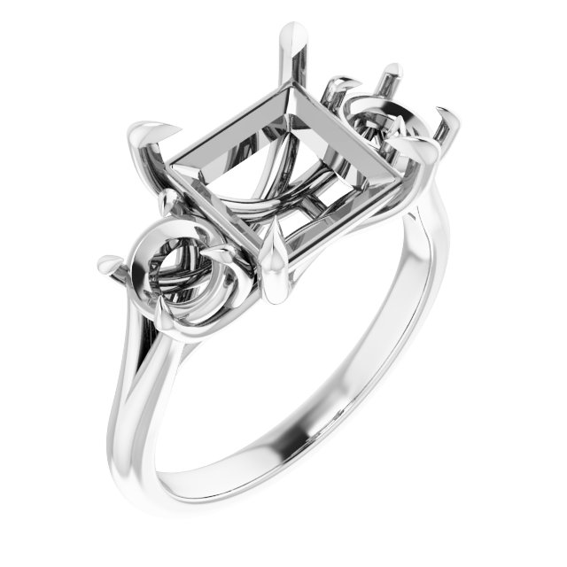 Three-Stone Engagement Ring