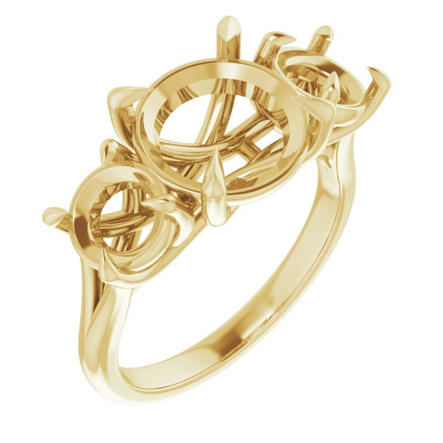 Three-Stone Engagement Ring