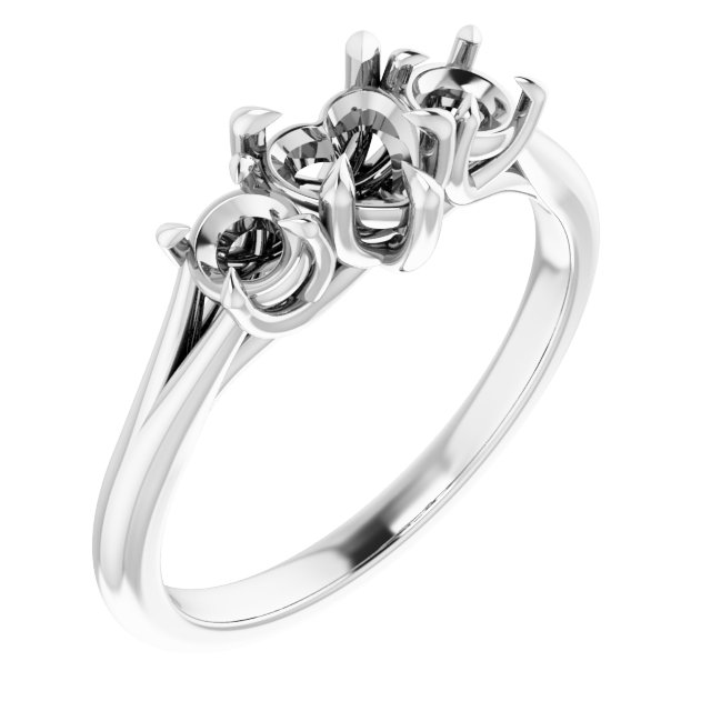 Three-Stone Engagement Ring