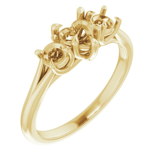 Three-Stone Engagement Ring