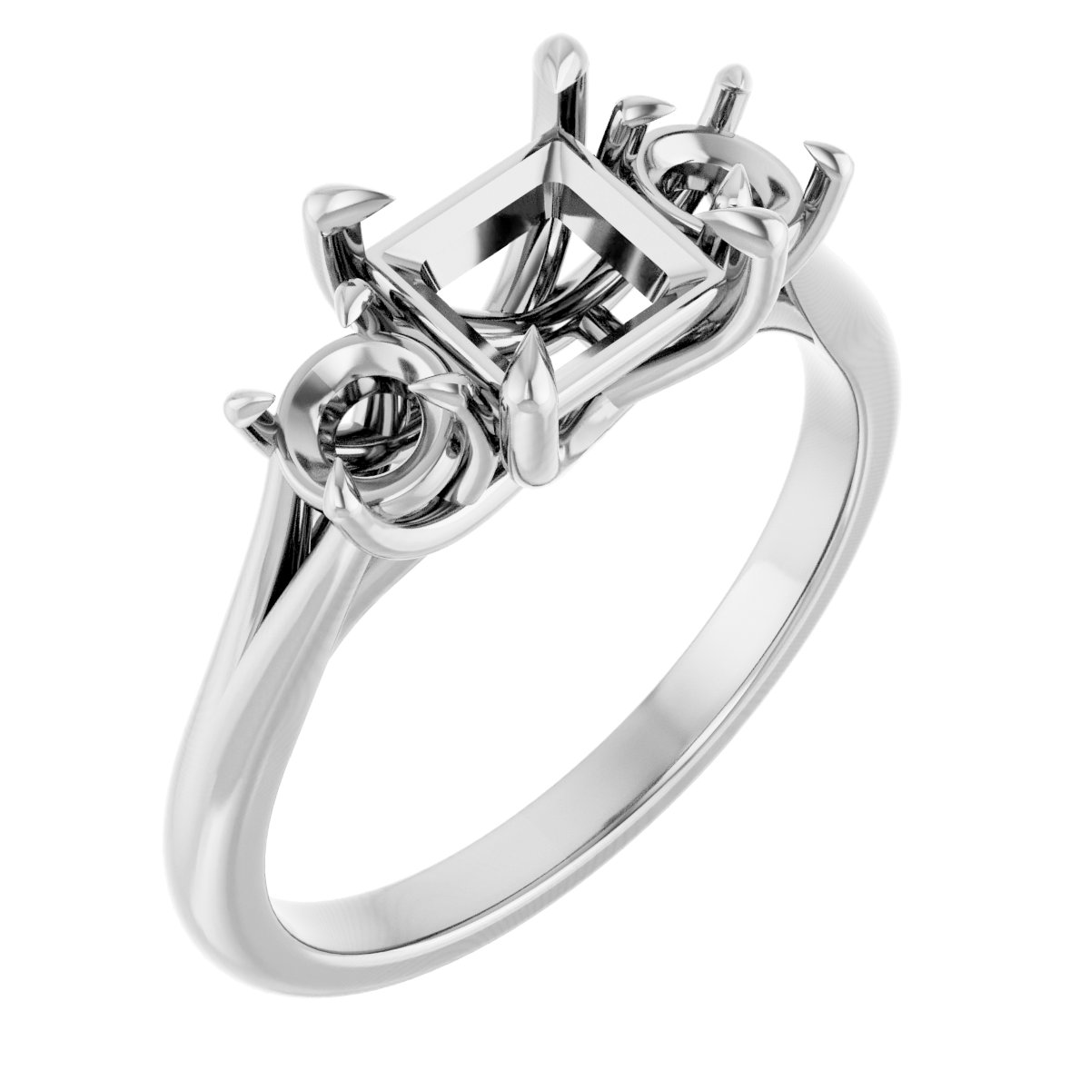 Three-Stone Engagement Ring