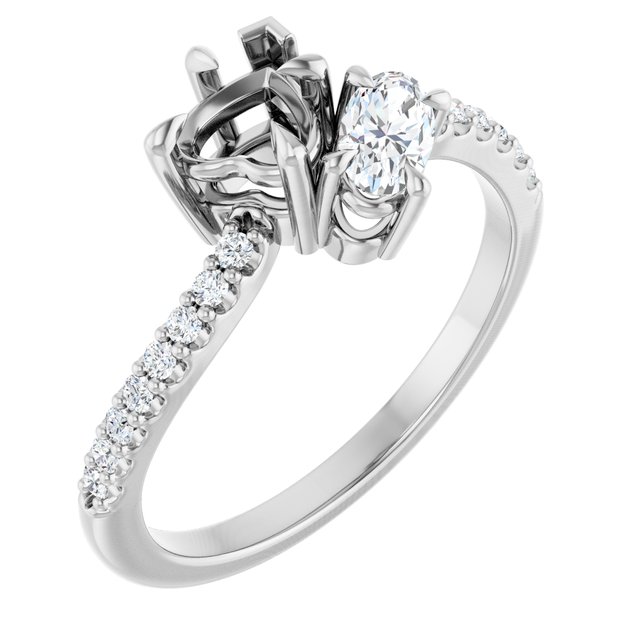 14k White Gold