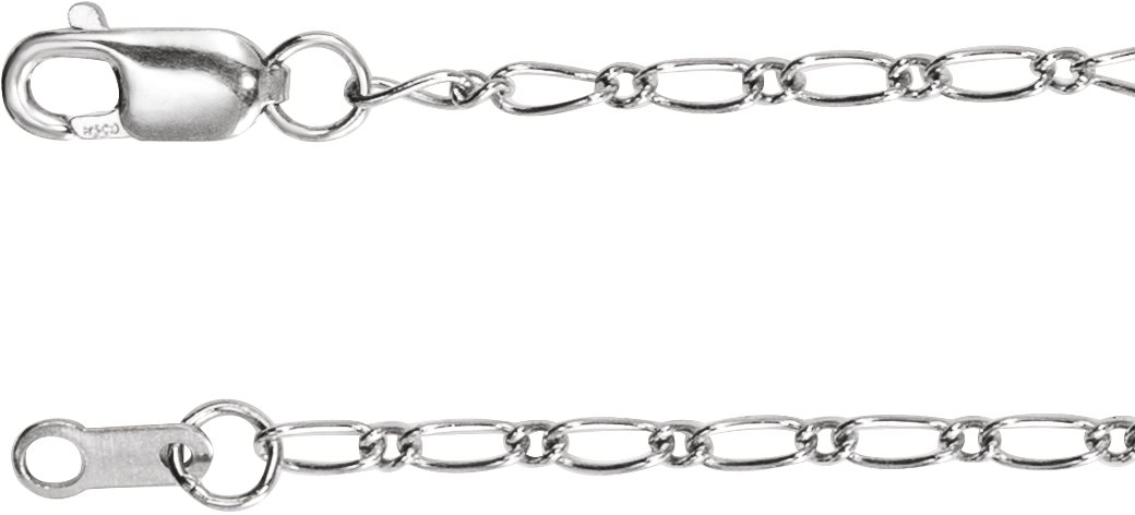 1.5 mm Figaro Chain