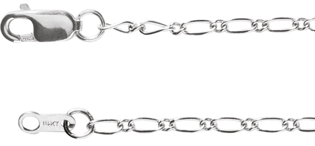 1.5 mm Figaro Chain
