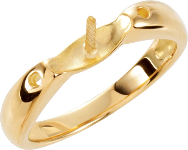 Accented Pearl Ring