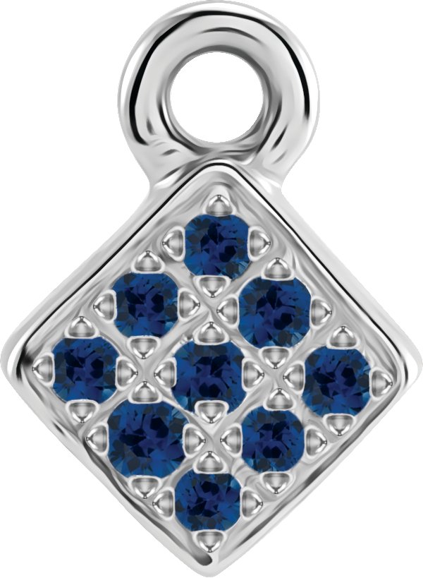 Petite Pavé® Cluster Dangle