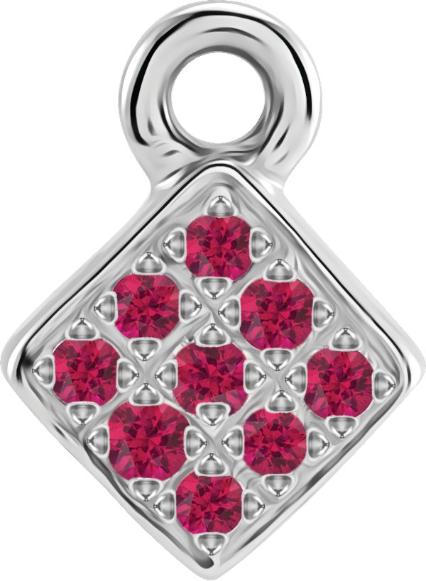 Petite Pavé® Cluster Dangle