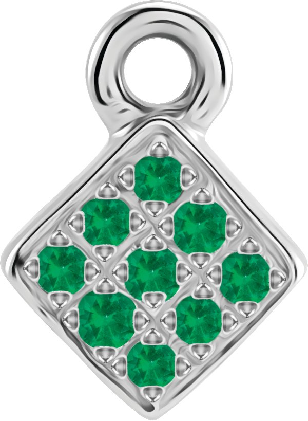 Petite Pavé® Cluster Dangle